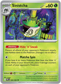Sinistcha 006/084 Pitch Black Pokémon card