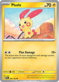 Plusle 060/182 Common Paradox Rift Pokémon card