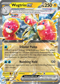 Wugtrio EX 060/162 Double Rare Temporal Forces Pokémon card