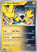 Iron Hands 061/162 Common Temporal Forces Pokémon card