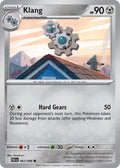 Klang 062/086 Uncommon Black Bolt Pokémon card