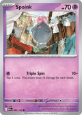Spoink 062/132 Common Mega Evolution Pokémon card