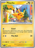 Pikachu 062/193 Common Paldea Evolved Pokémon card