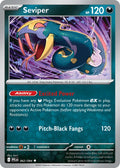 Seviper 062/094 Uncommon Phantasmal Flames Pokémon card