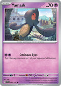 Yamask 062/142 Common Stellar Crown Pokémon card