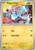 Magnemite 063/197 Common Obsidian Flames Pokémon card