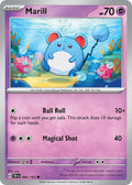 Marill 064/162 Uncommon Temporal Forces Pokémon card