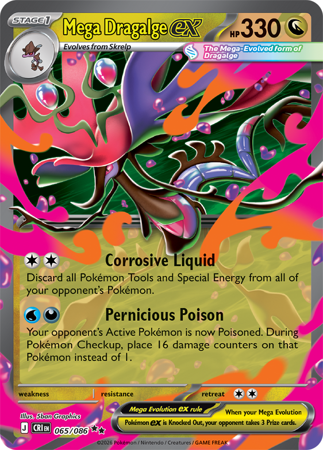 Mega Dragalge EX 065/086