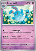 Azumarill 065/162 Rare Temporal Forces Pokémon card