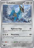 Cobalion 066/086 Rare Black Bolt Pokémon card
