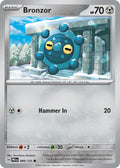 Bronzor 066/131 Common Prismatic Evolutions Pokémon card