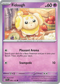 Fidough 066/142 Common Stellar Crown Pokémon card