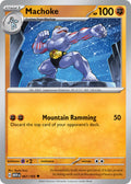 Machoke 067/165 Uncommon 151 Pokémon card