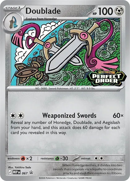Doublade 067/MEP Promo Mega Evolution Promos Pokémon card
