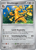 Gholdengo 067/091 Rare Paldean Fates Pokémon card
