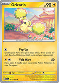 Oricorio 067/182 Common Paradox Rift Pokémon card