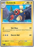Eelektrik 068/197 Common Obsidian Flames Pokémon card