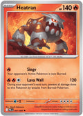 Heatran 007/084 Pitch Black Pokémon card