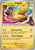 Team Rocket's Zapdos 070/182 Rare Destined Rivals Pokémon card