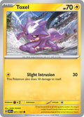Toxel 071/197 Common Obsidian Flames Pokémon card