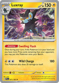 Luxray 071/193 Rare Paldea Evolved Pokémon card