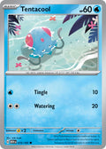 Tentacool 072/165 Common 151 Pokémon card