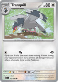 Tranquill 072/086 Uncommon Black Bolt Pokémon card