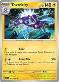 Toxtricity 072/197 Rare Obsidian Flames Pokémon card