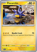 Pincurchin 072/193 Common Paldea Evolved Pokémon card