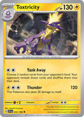 Toxtricity 072/198 Uncommon Scarlet & Violet Pokémon card