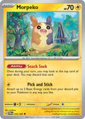 Morpeko 072/167 Uncommon Twilight Masquerade Pokémon card