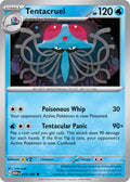 Tentacruel 073/165 Uncommon 151 Pokémon card