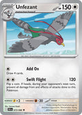 Unfezant 073/086 Uncommon Black Bolt Pokémon card