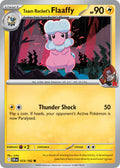 Team Rocket's Flaaffy 073/182 Common Destined Rivals Pokémon card