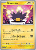 Pincurchin 073/193 Common Paldea Evolved Pokémon card