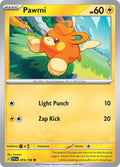 Pawmi 074/198 Common Scarlet & Violet Pokémon card