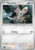 Minccino 075/086 Common Black Bolt Pokémon card