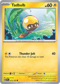 Tadbulb 075/197 Common Obsidian Flames Pokémon card