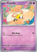 Cutiefly 075/162 Common Temporal Forces Pokémon card