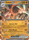 Golem EX 076/165 Double Rare 151 Pokémon card