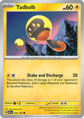 Tadbulb 076/197 Common Obsidian Flames Pokémon card