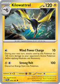 Kilowattrel 076/167 Rare Twilight Masquerade Pokémon card