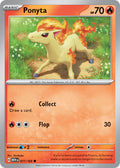 Ponyta 077/165 Common 151 Pokémon card