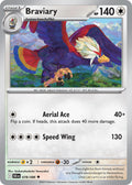 Braviary 078/086 Uncommon Black Bolt Pokémon card