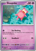 Slowpoke 079/165 Common 151 Pokémon card