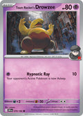 Team Rocket's Drowzee 079/182 Common Destined Rivals Pokémon card