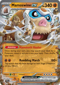 Mamoswine EX 079/159 Double Rare Journey Together Pokémon card