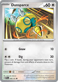 Dunsparce 079/131 Common Prismatic Evolutions Pokémon card