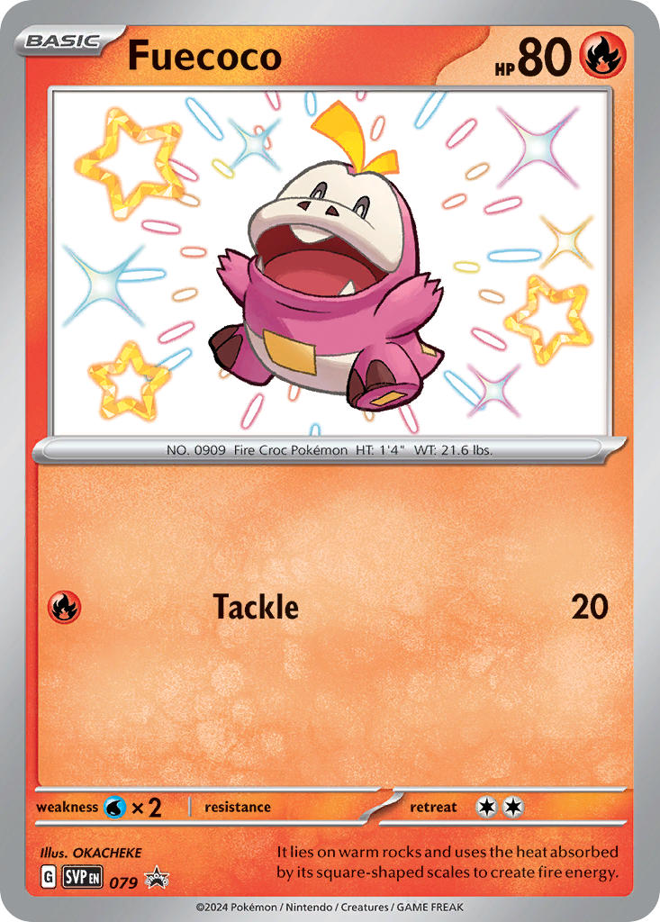 Fuecoco 079/SVP Promo Scarlet & Violet Promos Pokémon card