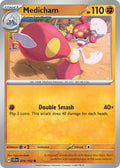 Medicham 079/142 Common Stellar Crown Pokémon card